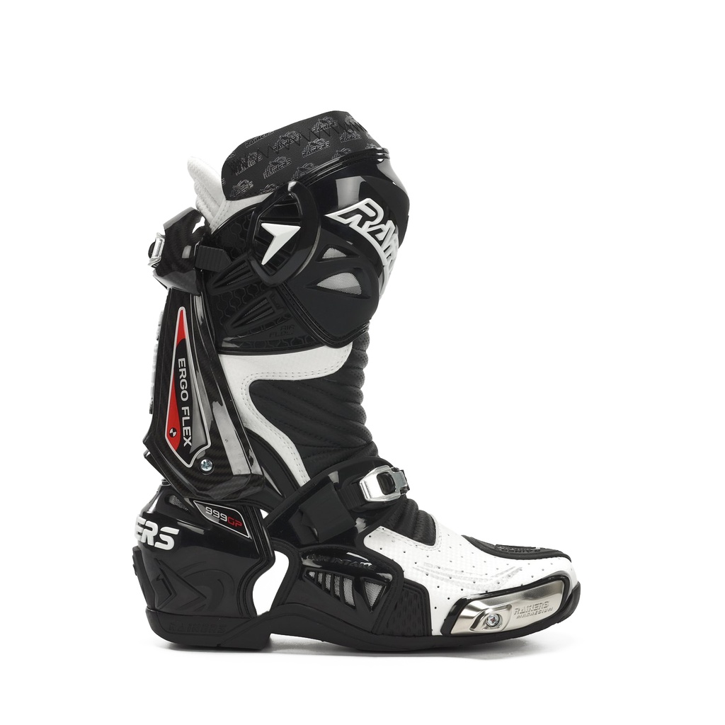 [999GPCARBONOB39] Bota Rainers 999GP Carbono blanco/negro (39)