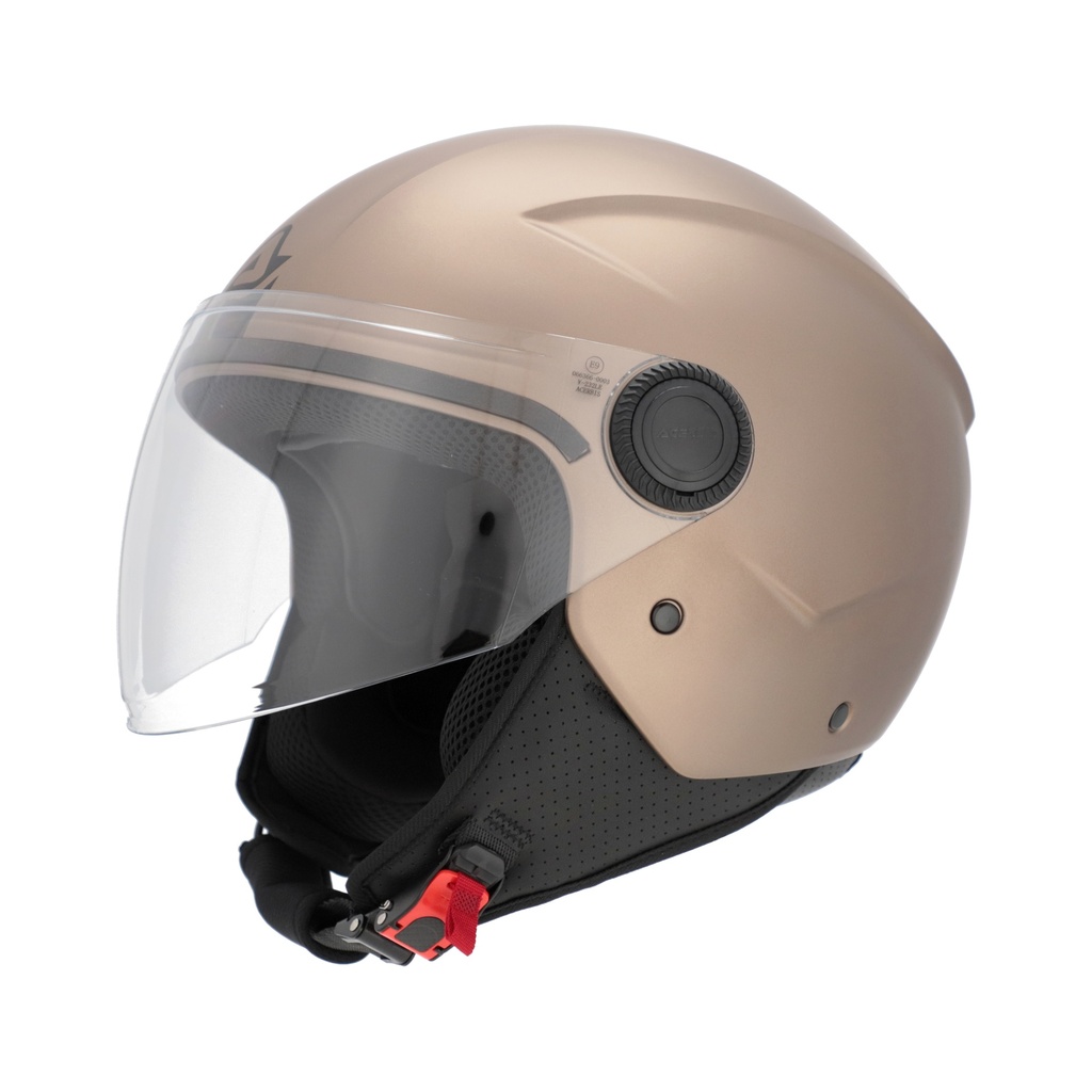 [26.594.080.061] Acerbis HELMET JET BREZZA METALLIC BROWN (XS)