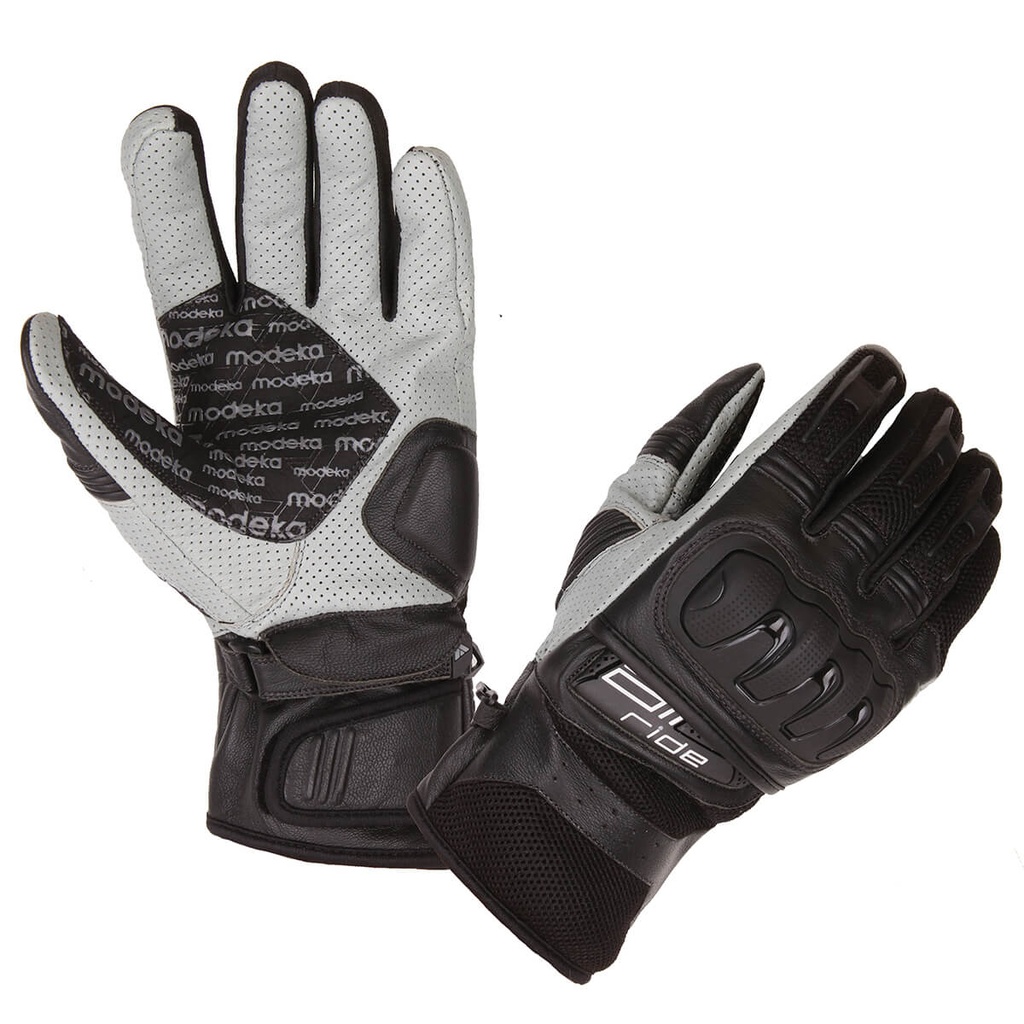 Modeka Guantes Air Ride Negro/Gris