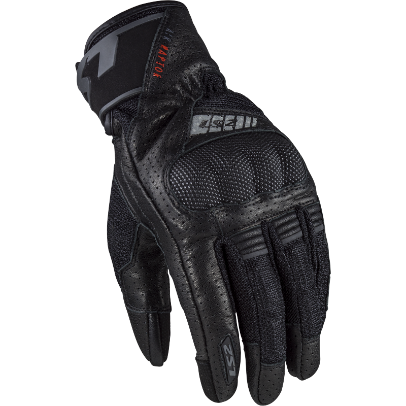 [70190F0112S] Guantes Moto LS2 Air Raptor Hombre Negro (S)