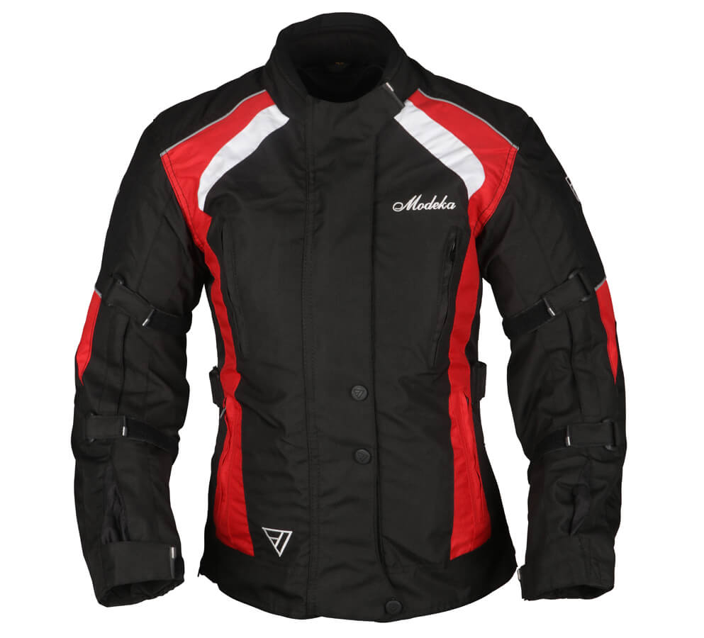 [084400 401 40] Modeka Chaqueta Janika Lady Negro/Rojo (40)