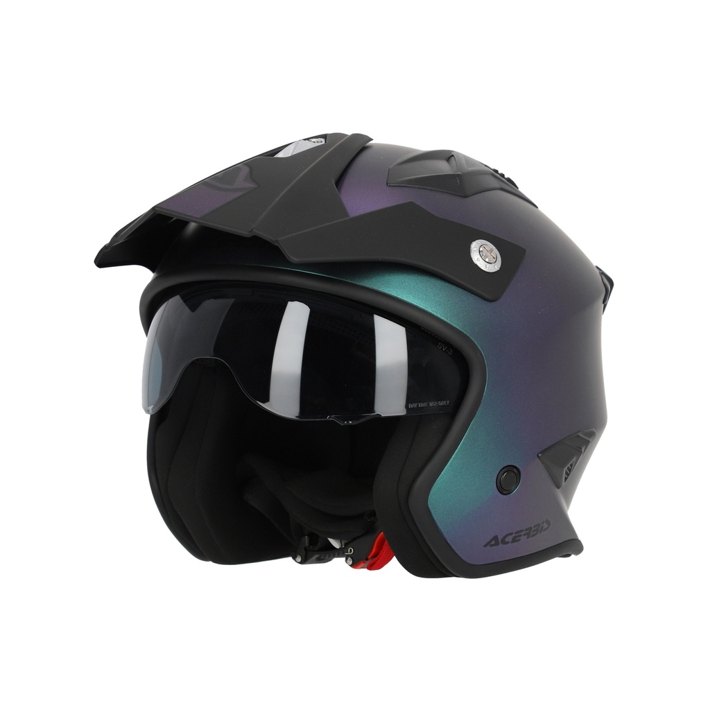 [25.937.999.061] Casco Acerbis JET ARIA Metálico Camaleón (XS)