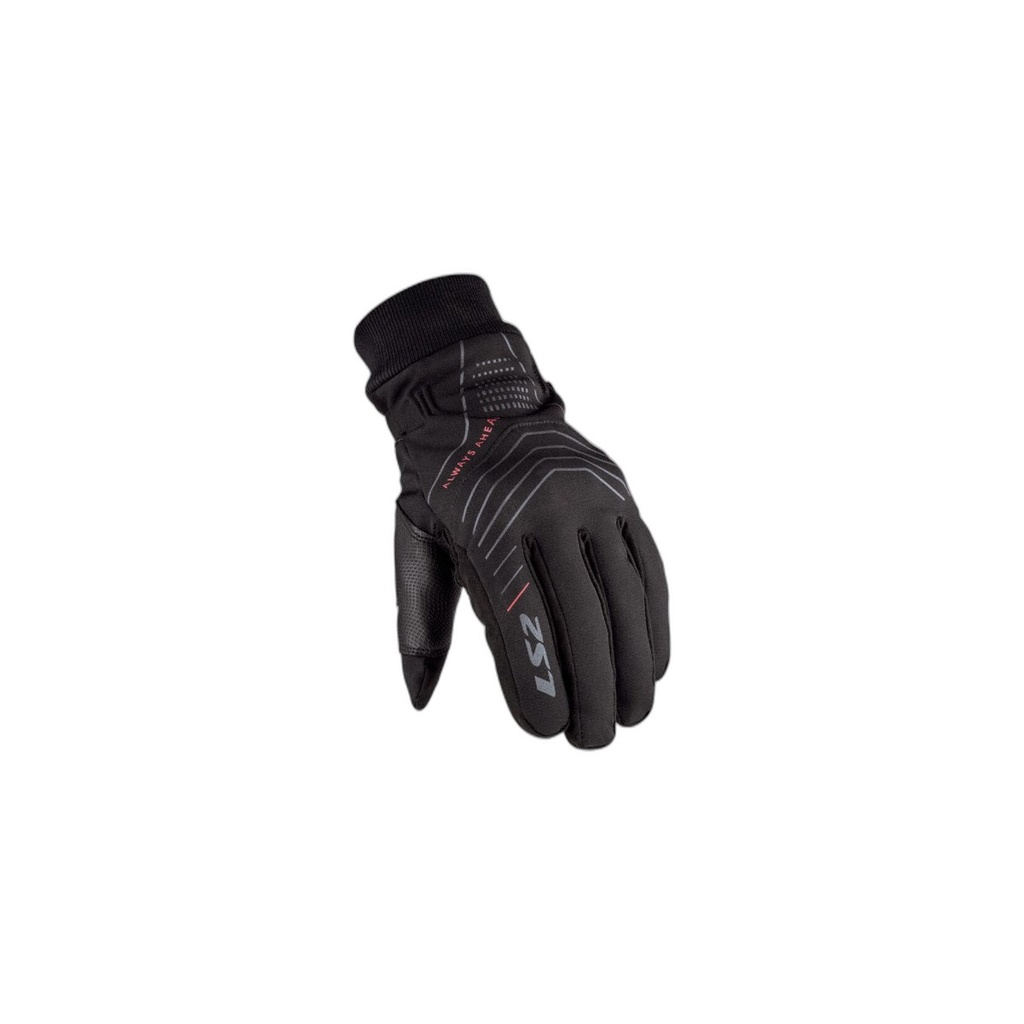 [70170W0112S] Guantes Moto LS2 Civis Hombre Negro (S)