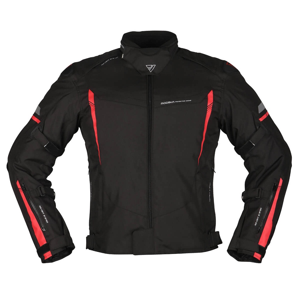 Modeka Chaqueta Aenergy Negro/Rojo