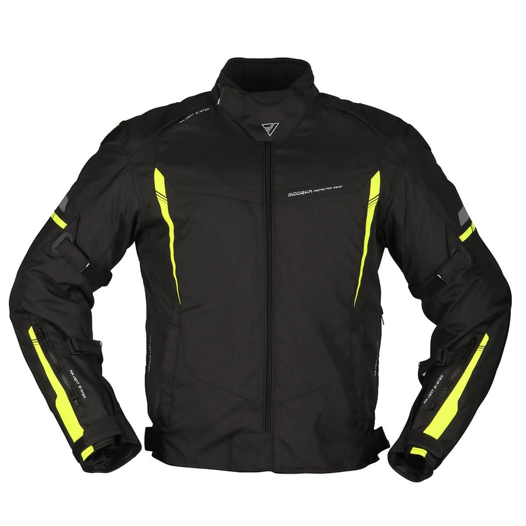 Modeka Chaqueta Aenergy Negro/Amarillo