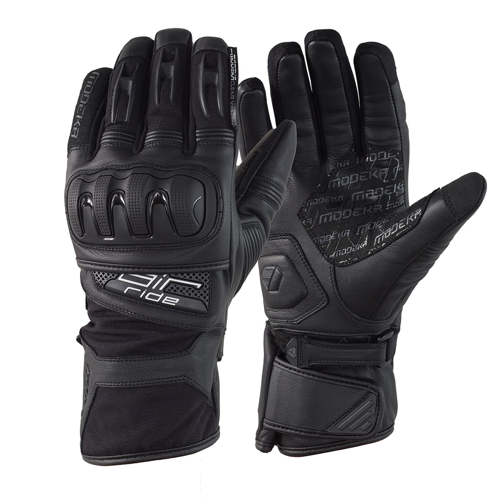 Modeka Guantes Air Ride Dry II Negro/Negro