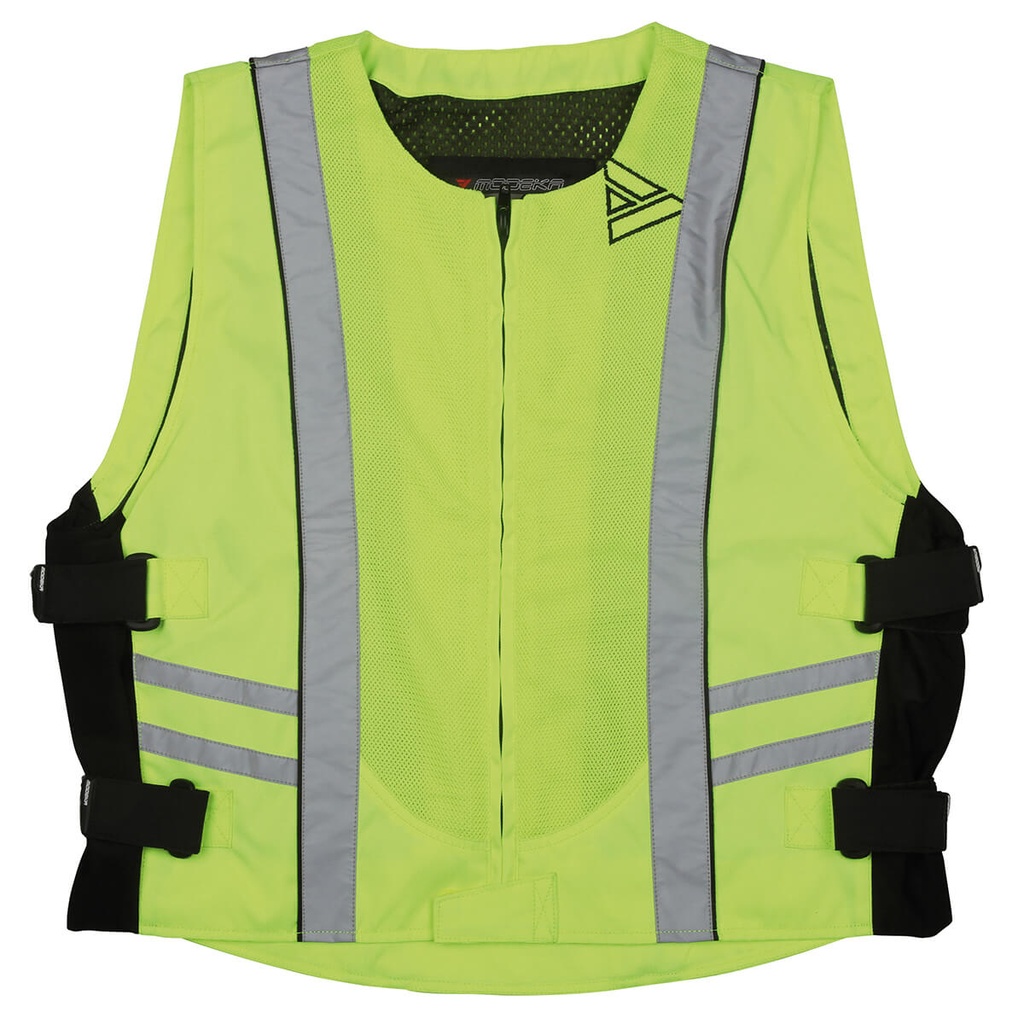 Modeka Reflexweste Basic Mesh Amarillo Neón