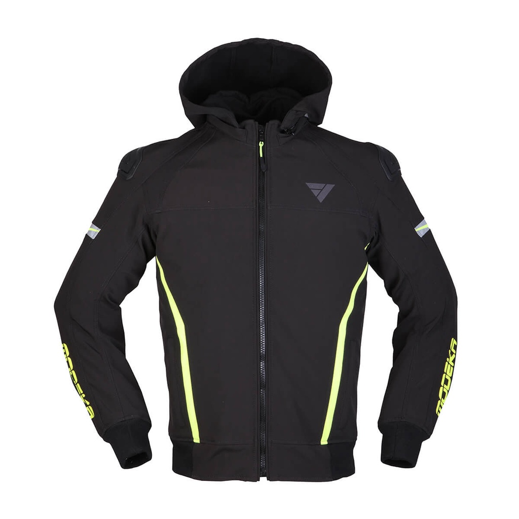 Modeka Chaqueta Clarke Sport Negro/Amarillo