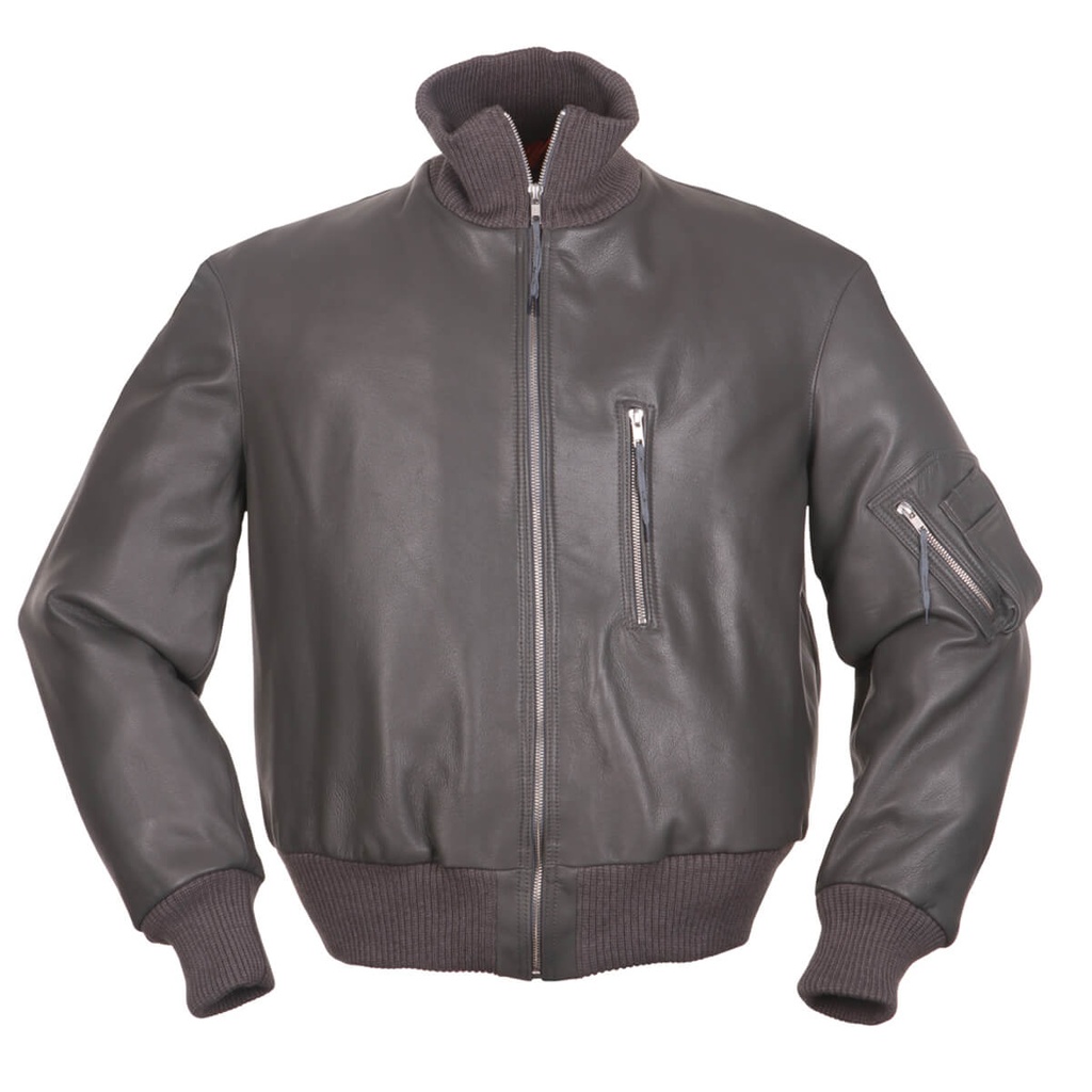 Modeka Fliegerjacke ohne Schubtaschen Gris