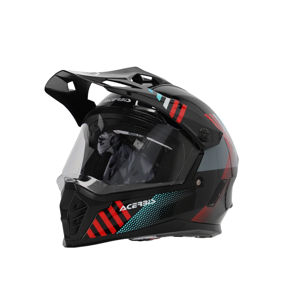 [26.031.323.054] Acerbis HELMETS RIDER JUNIOR BLACK/RED (54)
