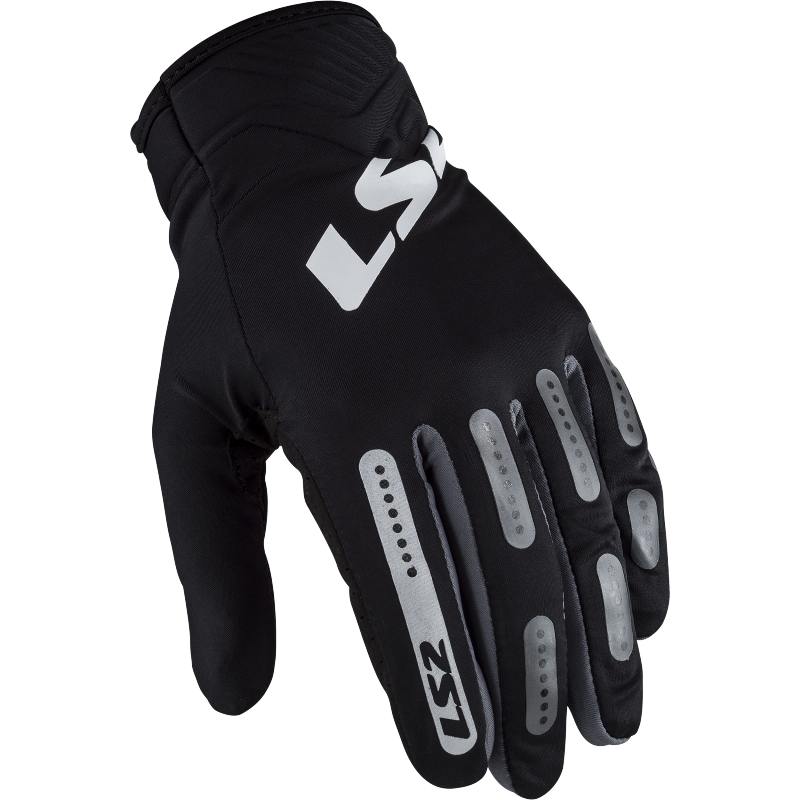 [70140S0112S] Guantes Moto LS2 Bend Hombre Negro Gris (S)
