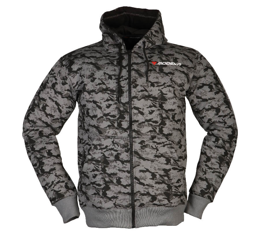 [110658 86 M] Modeka Sudadera Modeka Camuflaje Negro (M)