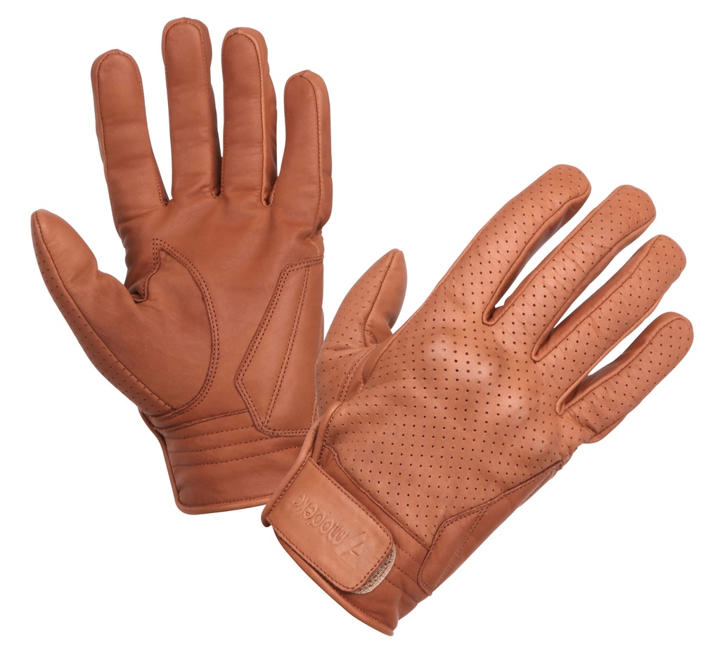 [070120 120 7] Modeka Guantes Hot Classic Marrón (7)