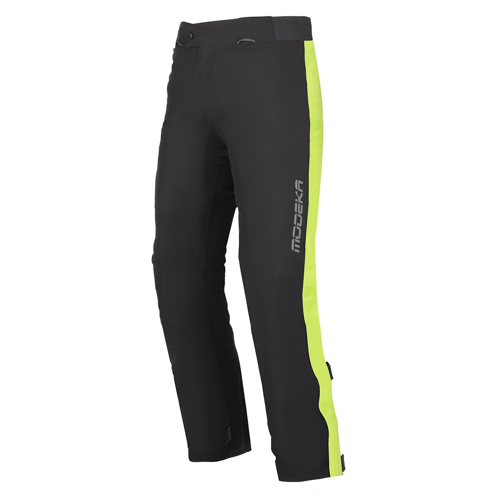 [081590 431 S] Modeka Pantalón Hydroflex Negro/Amarillo (S)