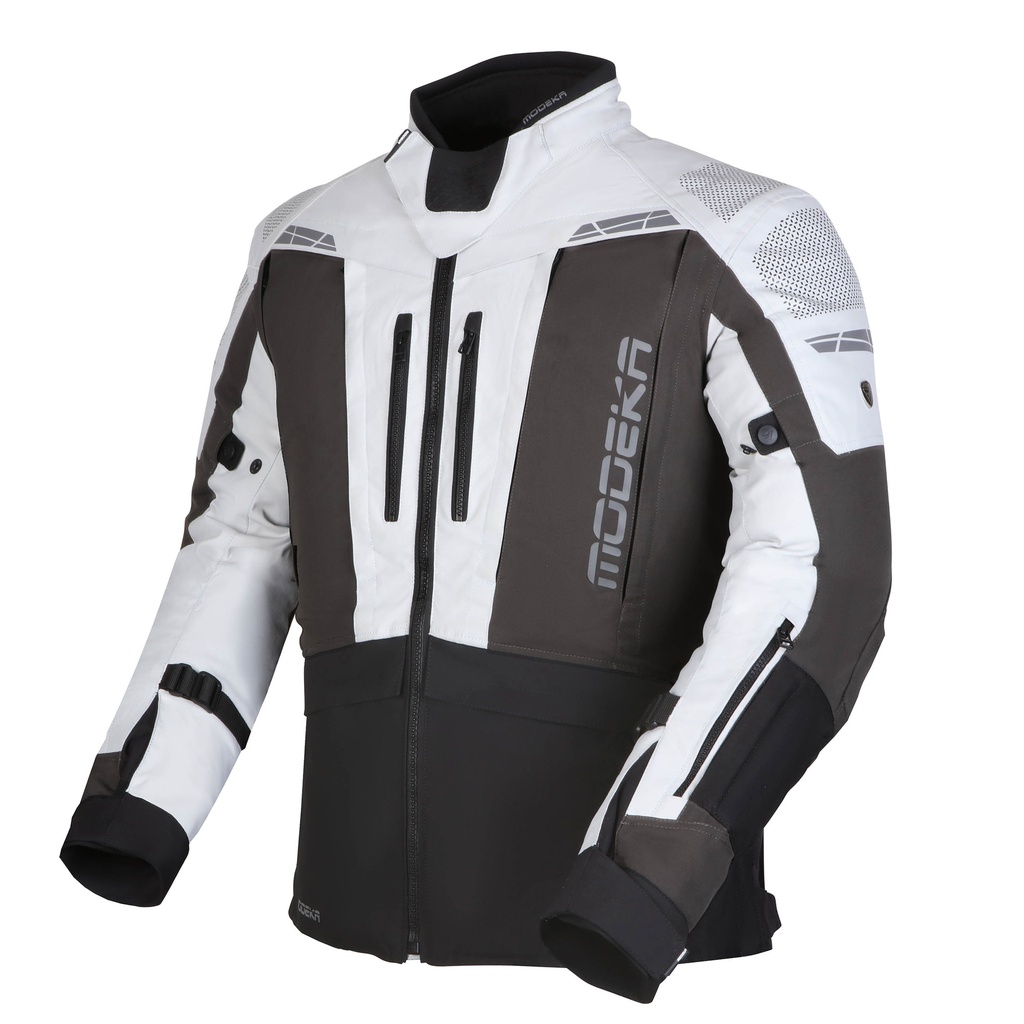 [084680 147 S] Modeka Chaqueta Hydron Gris Claro/Gris Oscuro/Negro (S)