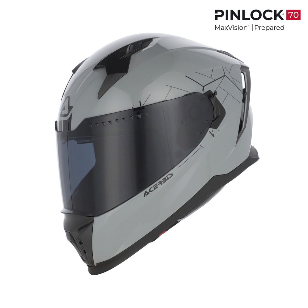 [25.402.070.061] Casco Acerbis X-WAY Gris (XS)