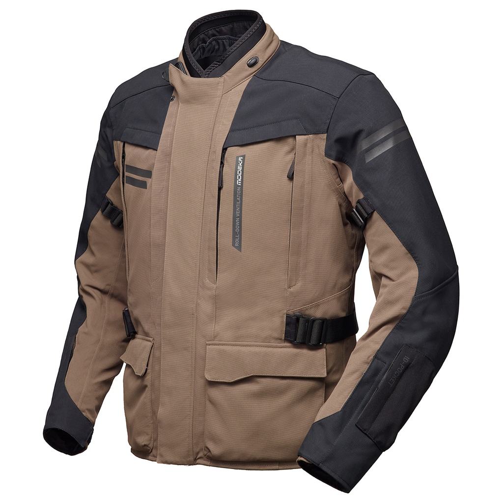 Modeka Chaqueta Paneo LT Safari/Negro