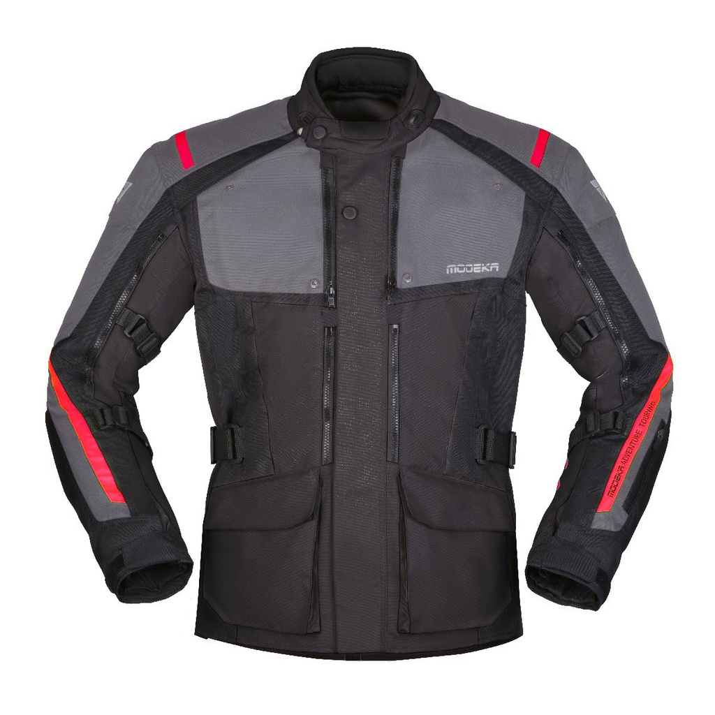 [084800 398 S] Modeka Chaqueta Varus Negro/Gris Oscuro (S)