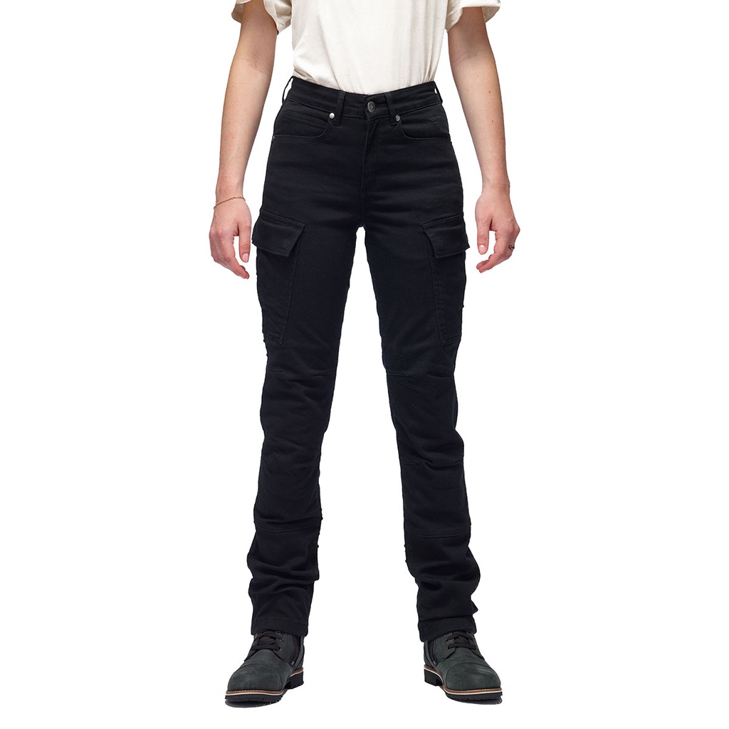 [088246 10 40] Modeka Vaqueros Brandon Cargo Lady Negro (40)