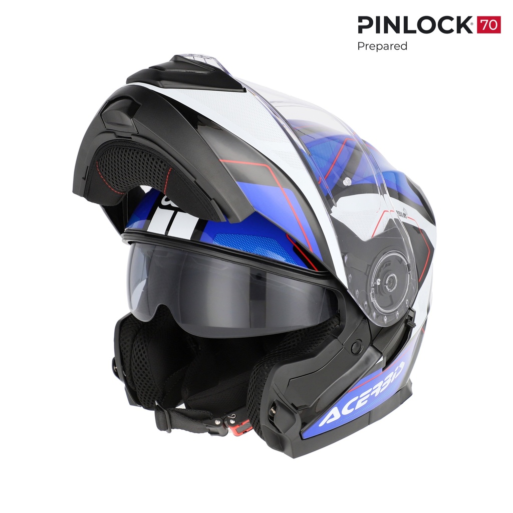 [25.201.245.061] Casco Acerbis SEREL 2206 Azul/Blanco (XS)