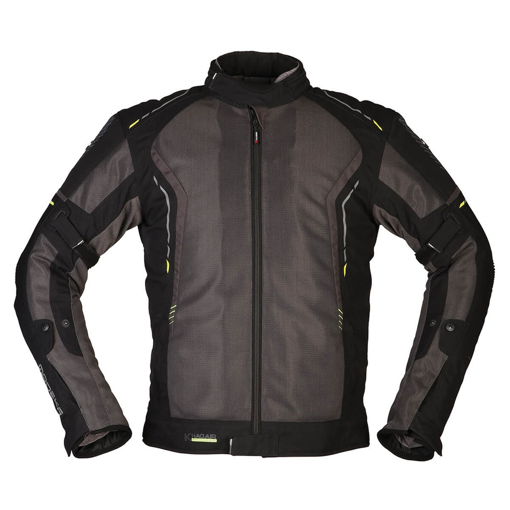 [084241 145 S] Modeka Chaqueta Khao Air Gris Oscuro/Negro (S)