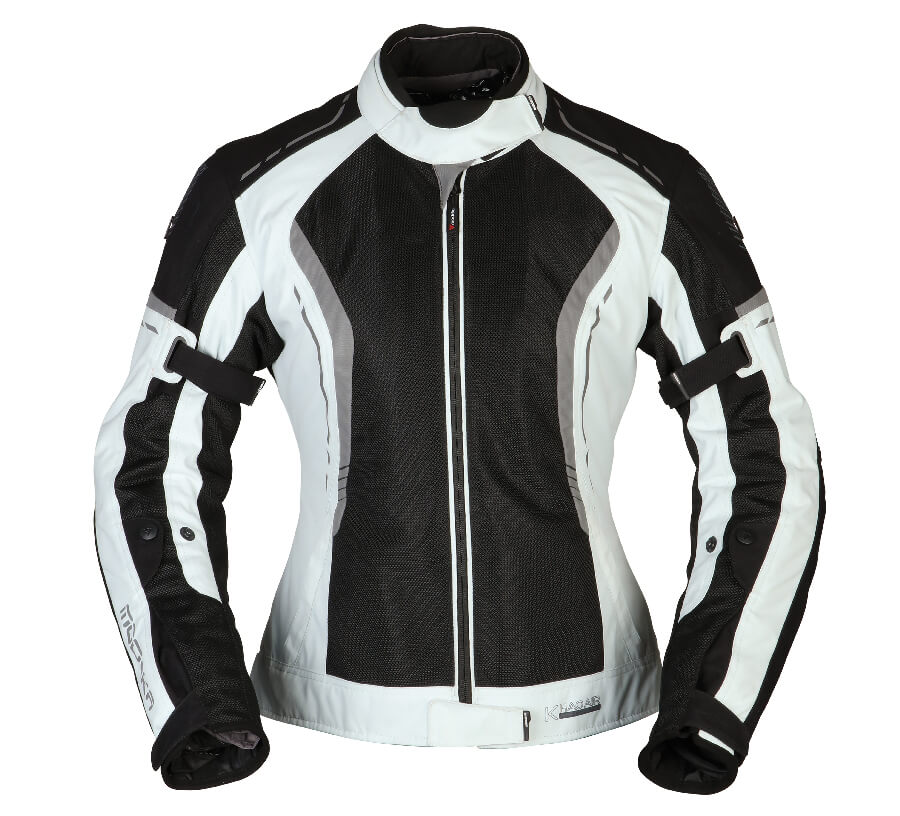 [084242 394 40] Modeka Chaqueta Khao Air Lady Negro/Gris Claro (40)