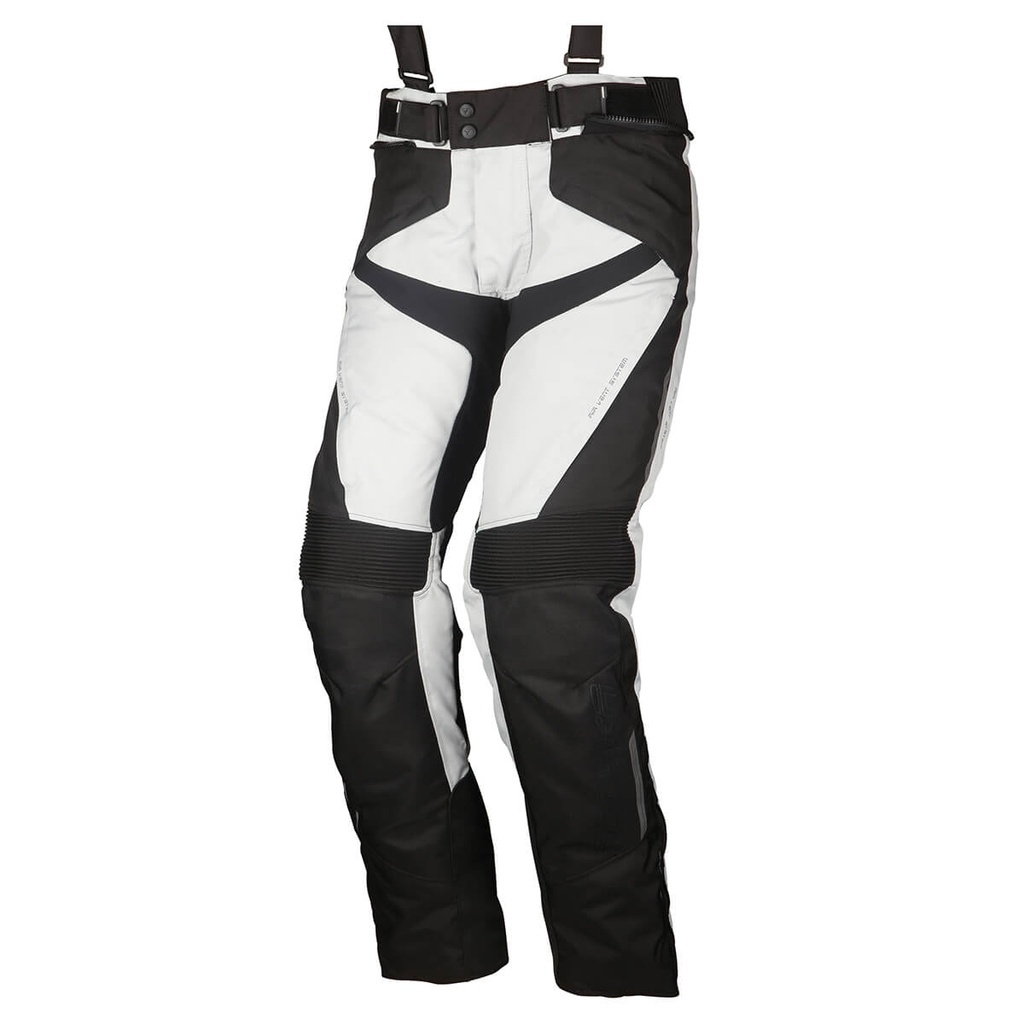 Modeka Pantalón Lonic Gris Claro/Negro
