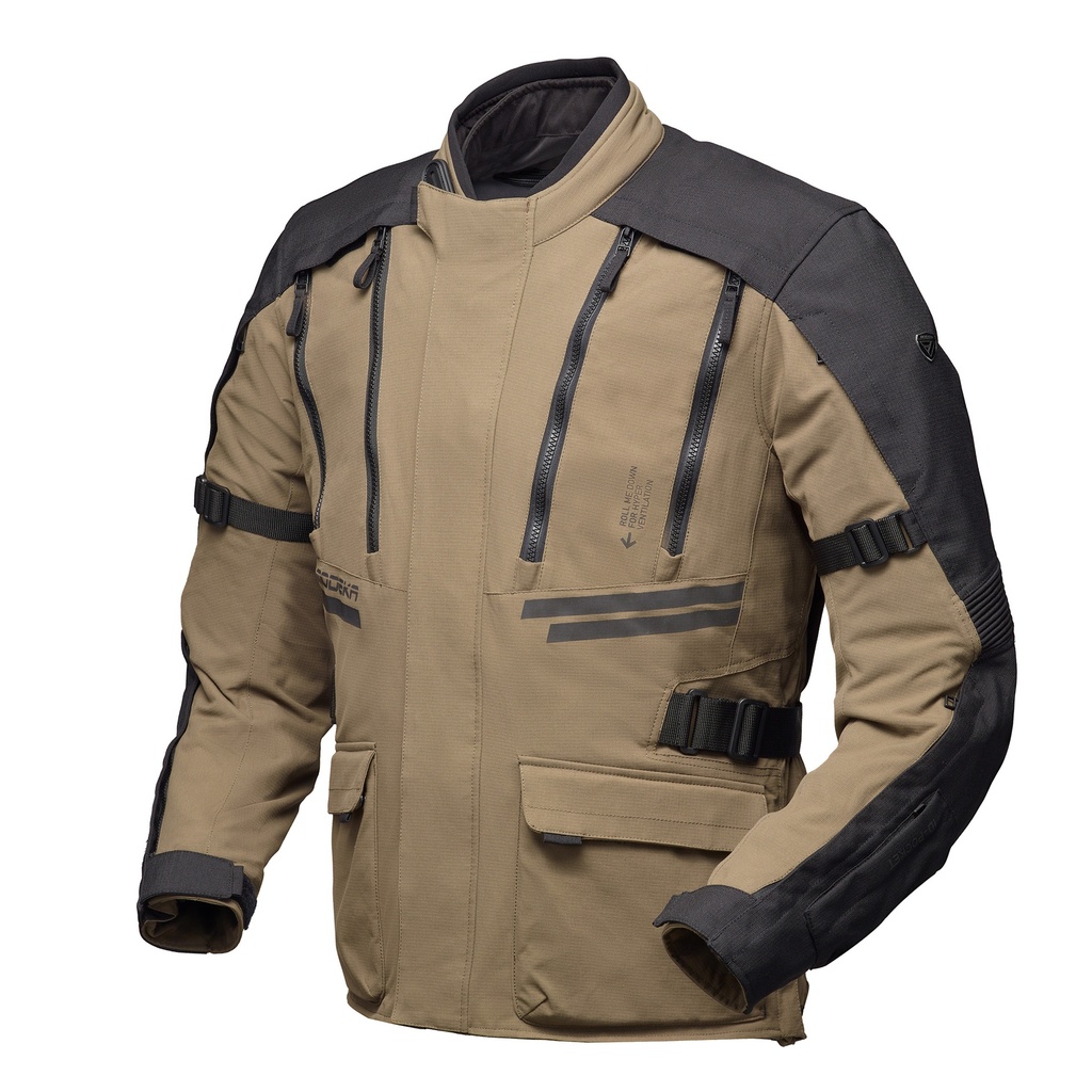 Modeka Chaqueta Lucano Safari/Negro