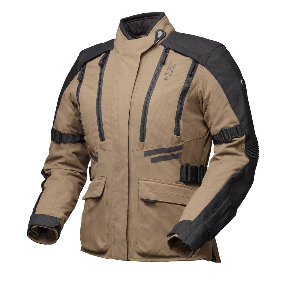 Modeka Chaqueta Lucano Lady Safari/Negro