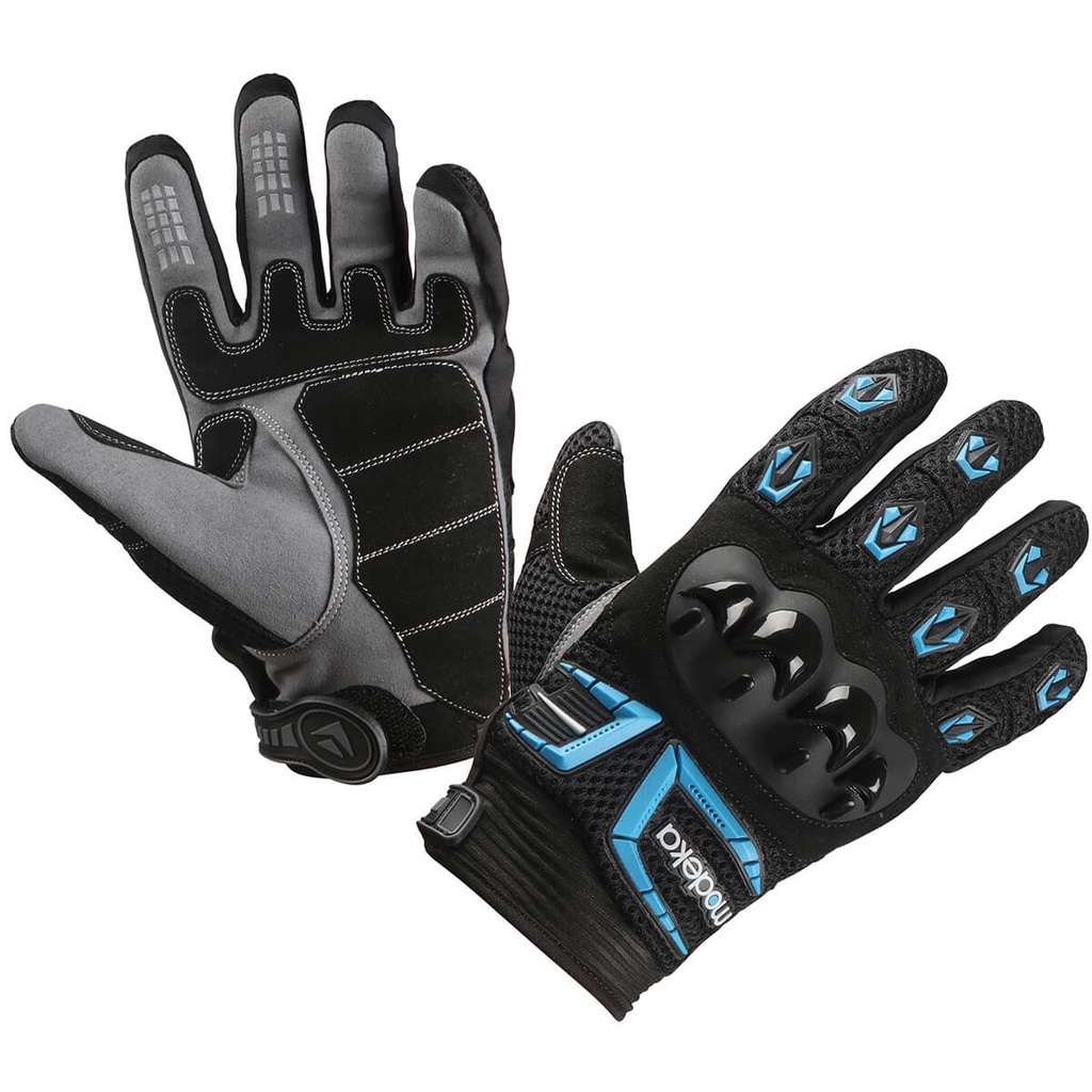 Modeka Guantes MX Top Negro/Azul