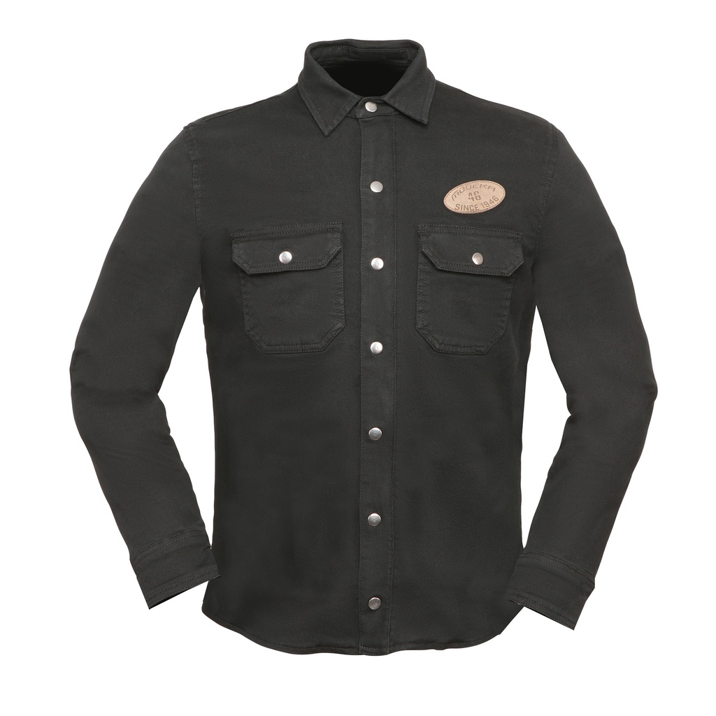 [086770 10 S] Modeka Sobrecamisa Oliwer Negro (S)