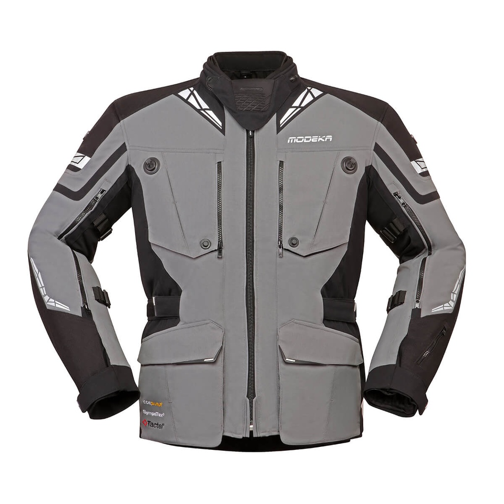 Modeka Chaqueta Panamericana II Gris/Negro