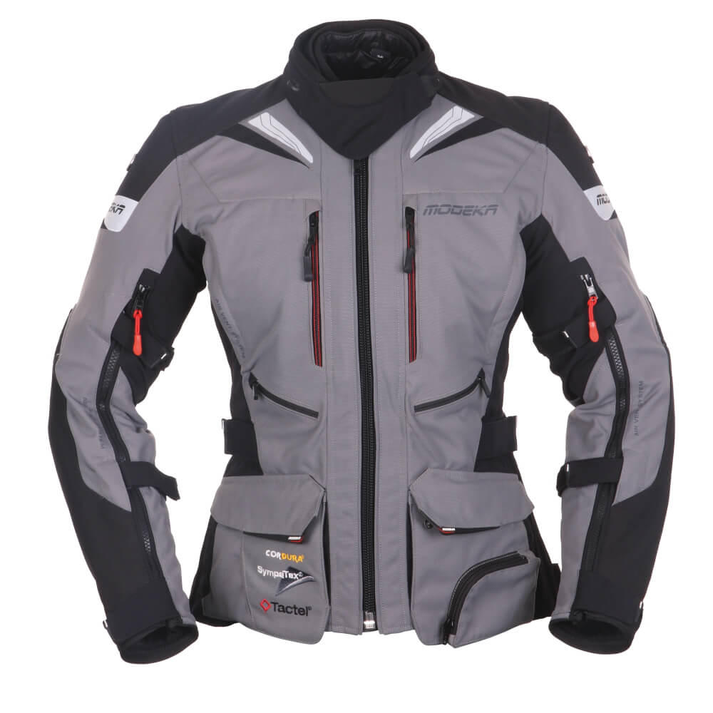 [084561 393 40] Modeka Chaqueta Panamericana Lady Gris/Negro (40)