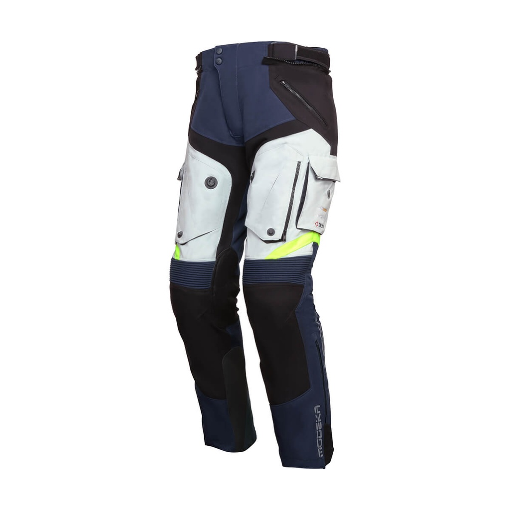 [088360 69 S] Modeka Pantalón Panamericana II Azul/Gris Claro (S)