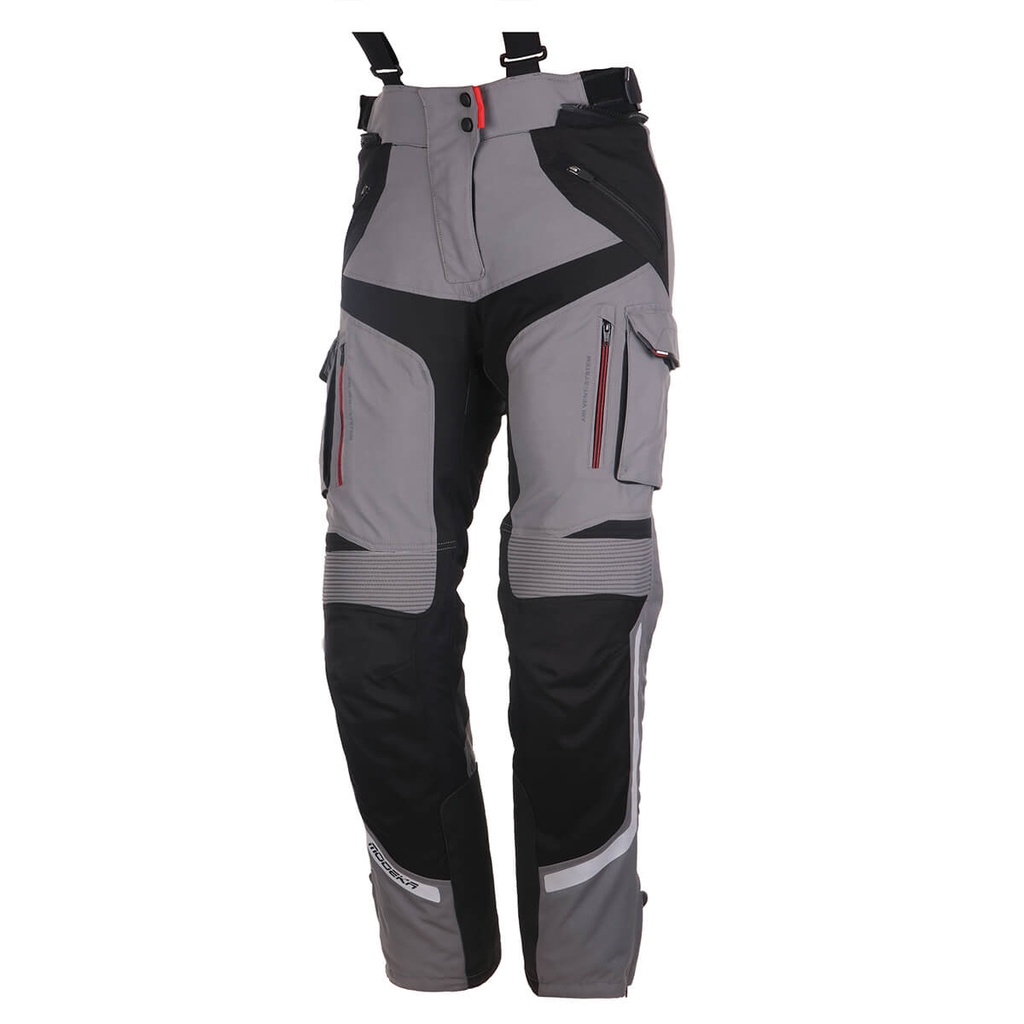 Modeka Pantalón Panamericana Lady Gris/Negro