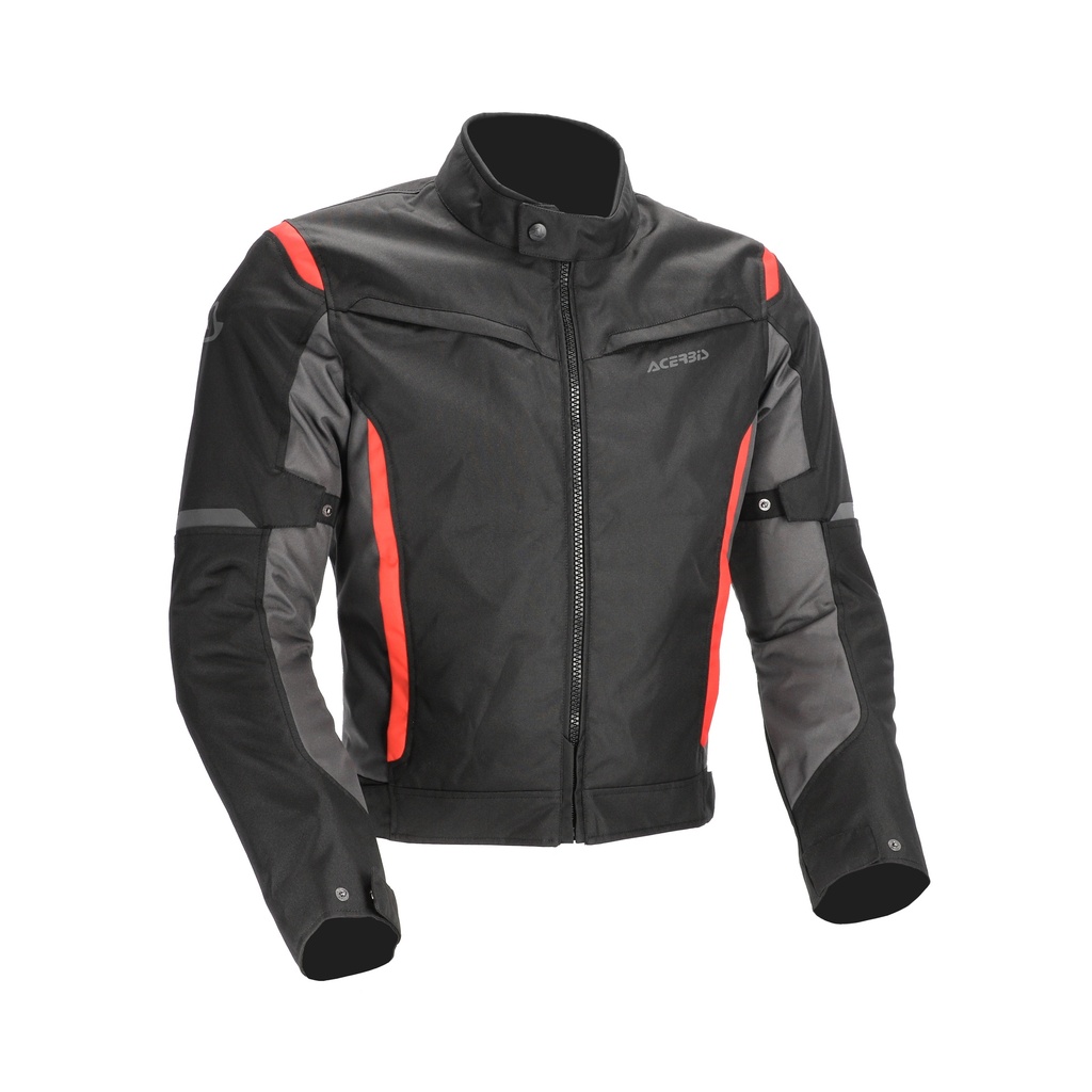 [25.194.323.062] Chaqueta Acerbis X-MAT 2.0 Negro/Rojo (S)