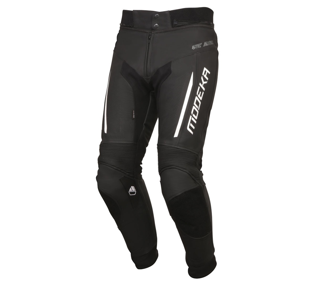 [022255 431 50] Modeka Pantalón Valyant Negro/Amarillo (50)