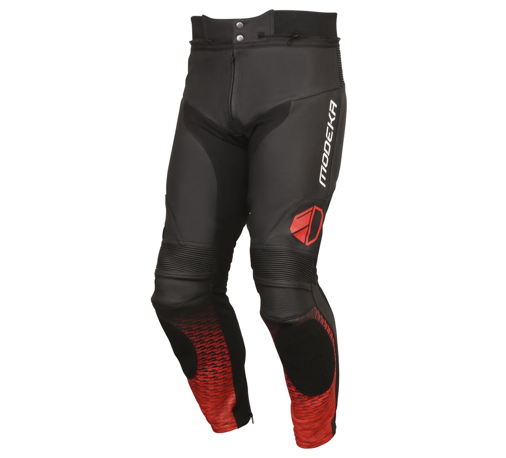 [022245 401 50] Modeka Pantalón Yron Negro/Rojo (50)
