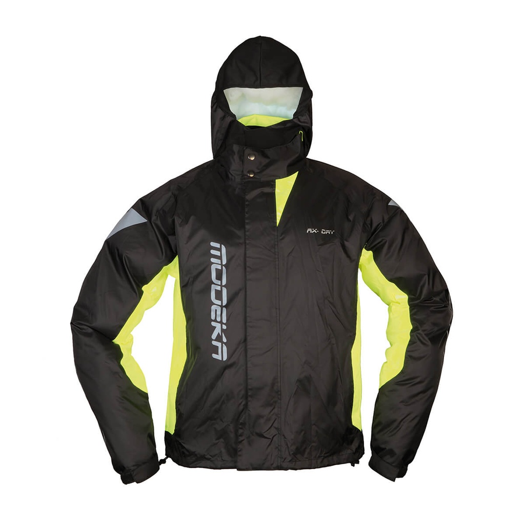 Modeka Chaqueta Lluvia AX-Dry II Negro/Amarillo
