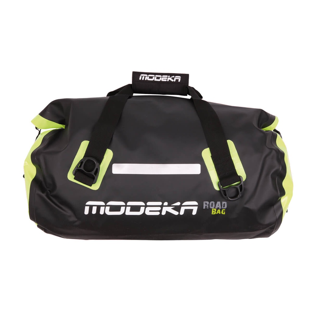 [119005 431 Stck] Modeka Road Bag - 45L Negro/Amarillo