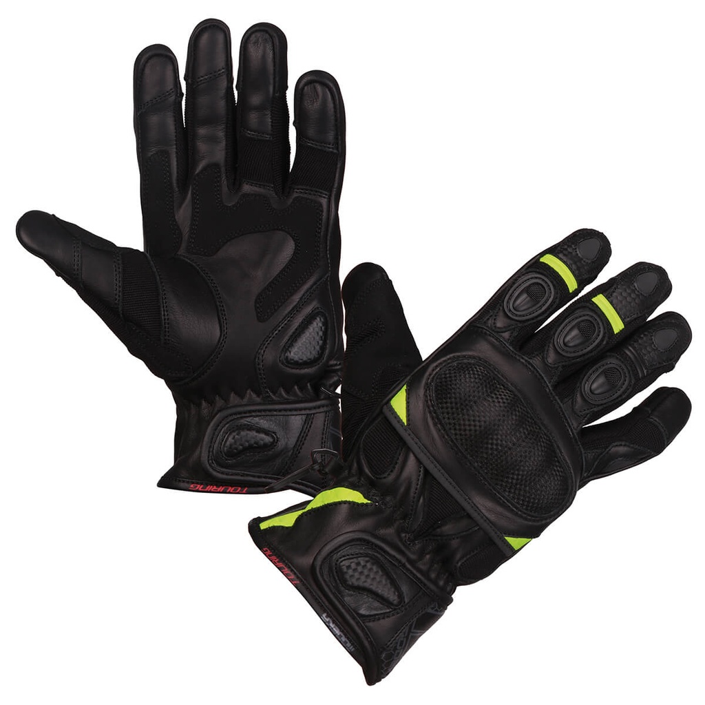 [073291 431 7] Modeka Guantes Sahara Short Negro/Amarillo (7)