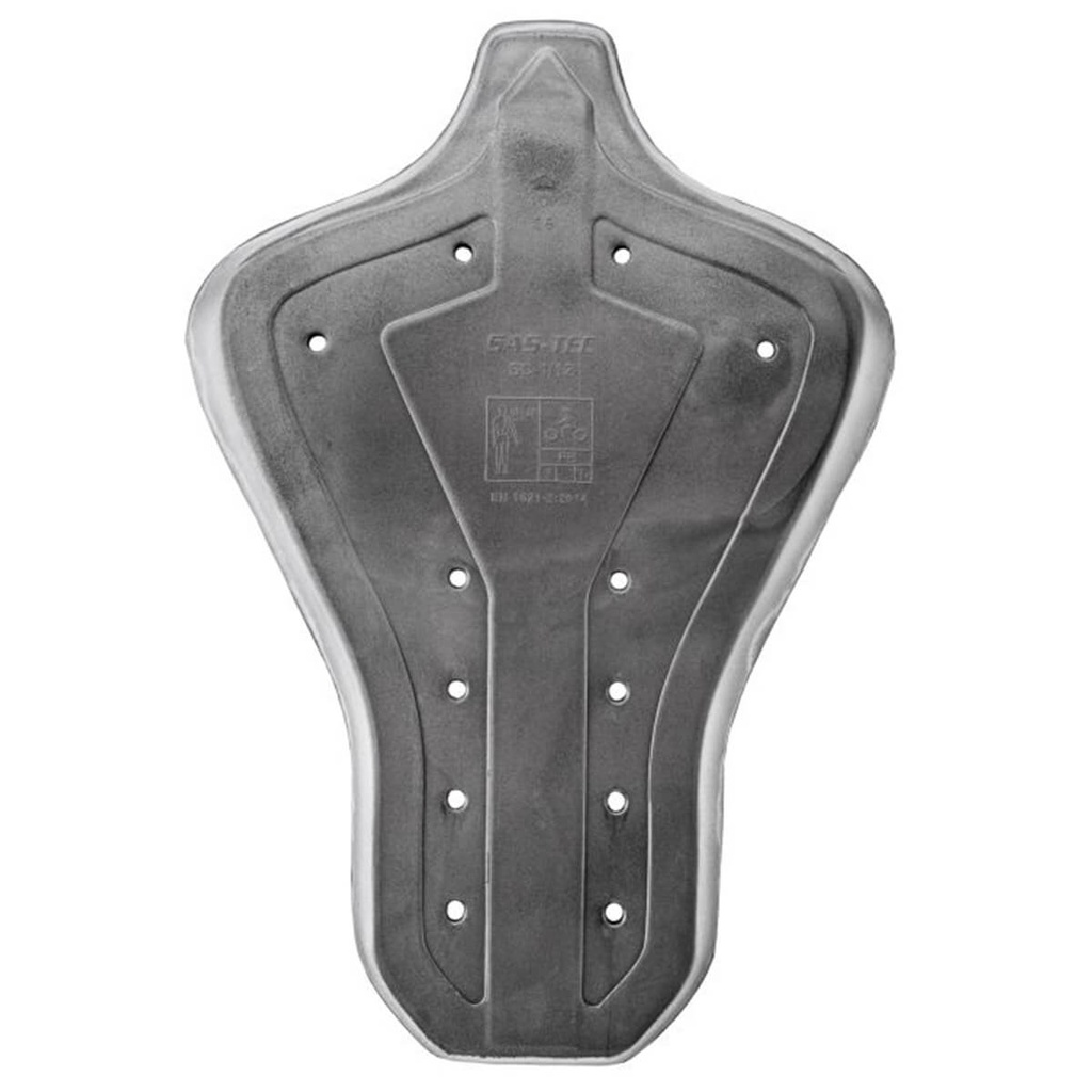[110388 10 Stck] Modeka Protección SAS-TEC SC-1/12 Rücken SC-1/12 back Negro