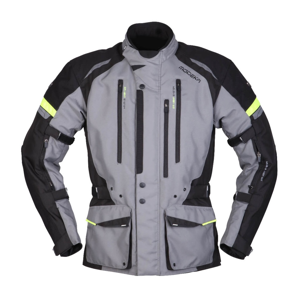 Chaqueta Modeka Striker II Gris/Negro