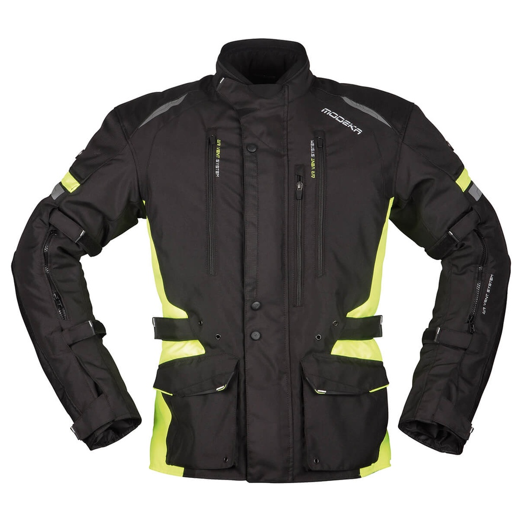 Modeka Chaqueta Striker II Negro/Amarillo