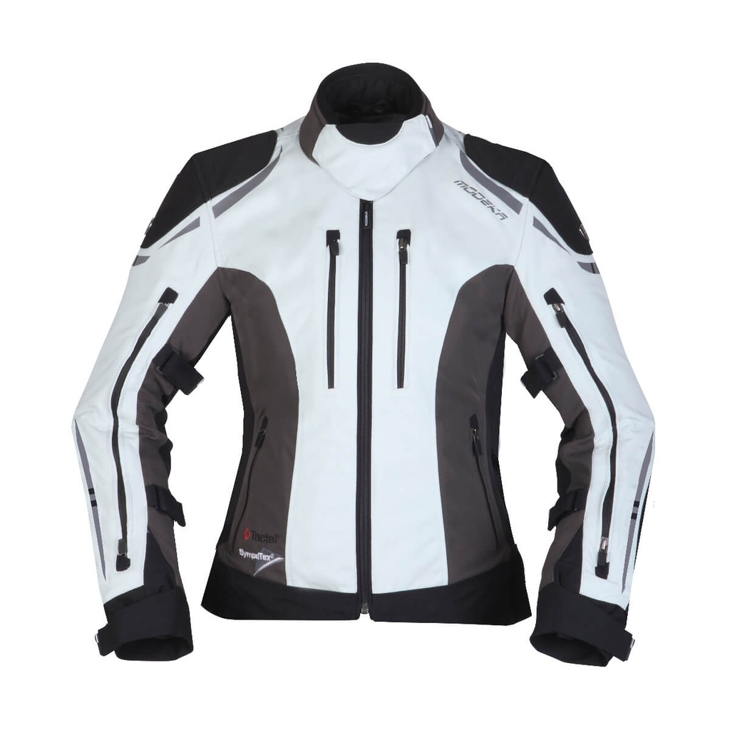 Modeka Chaqueta Takuya Lady Gris Claro/Gris Oscuro/Negro