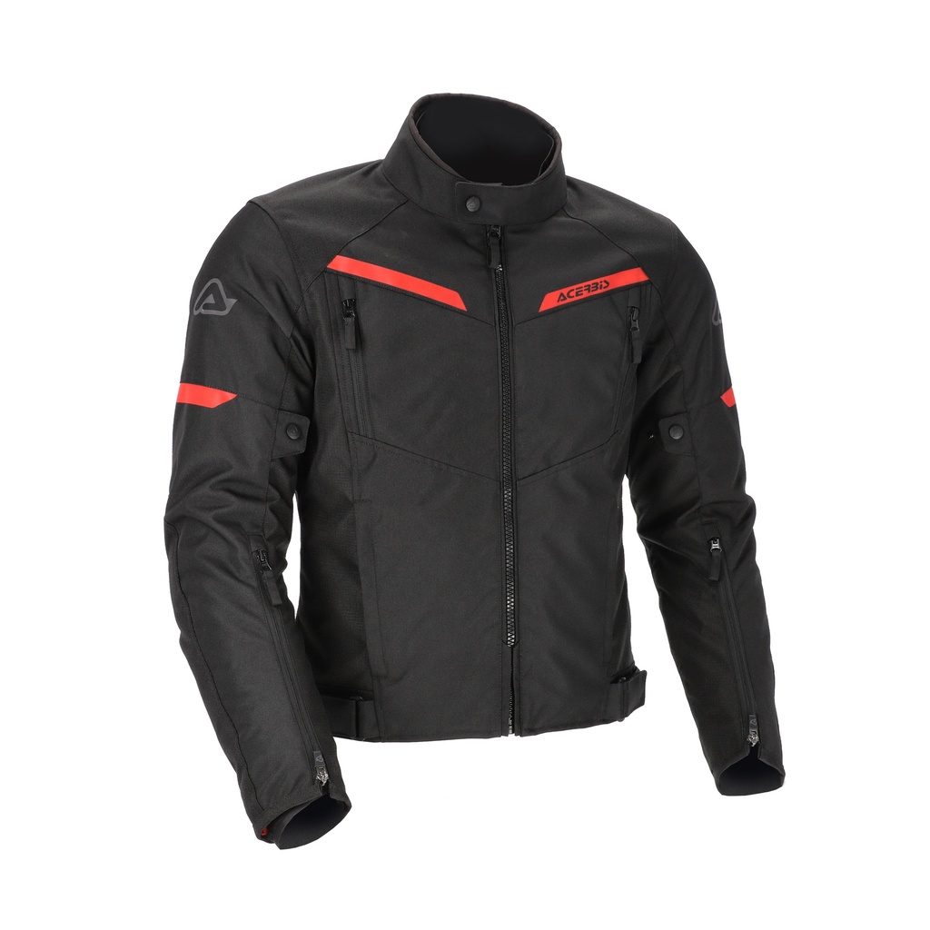 Chaqueta Acerbis X Street Negro/Rojo
