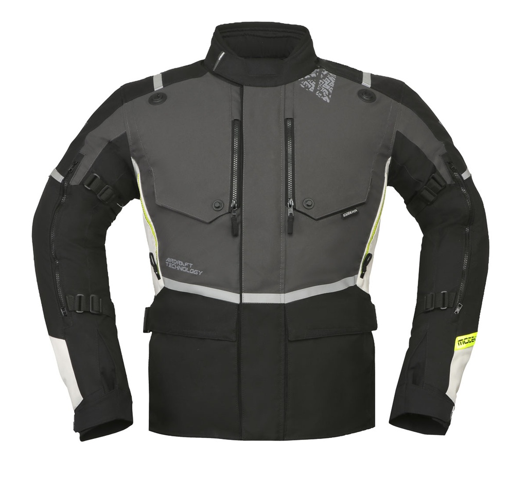 Modeka Chaqueta Trohn Gris Oscuro/Gris Claro