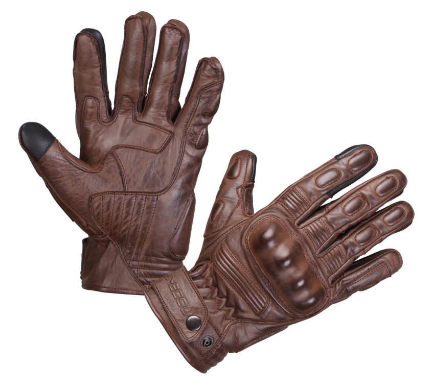 [074340 120 7] Modeka Guantes Urban Legend Marrón (7)