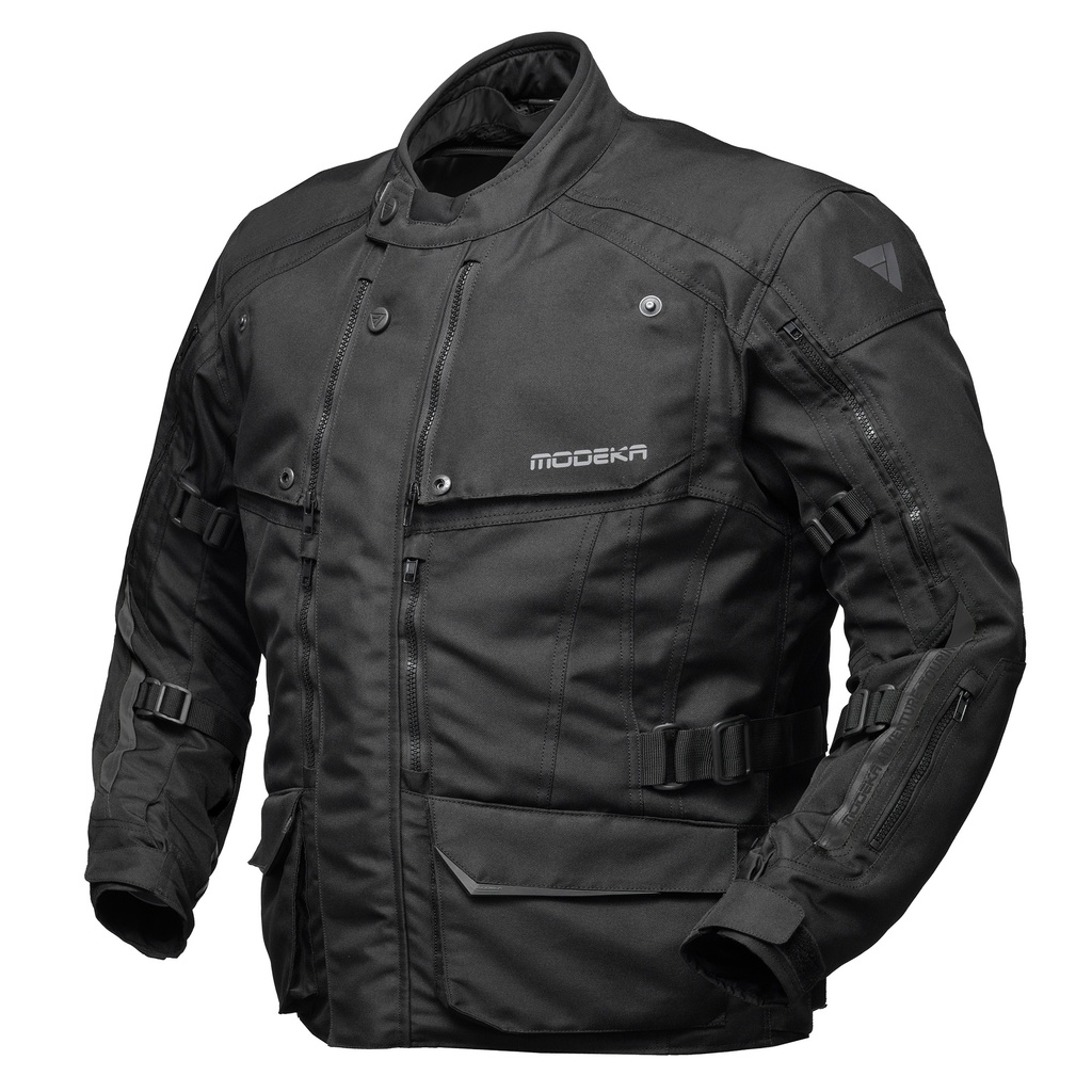[084801 10 6XL] Modeka Chaqueta Varus Plus Negro (6XL)