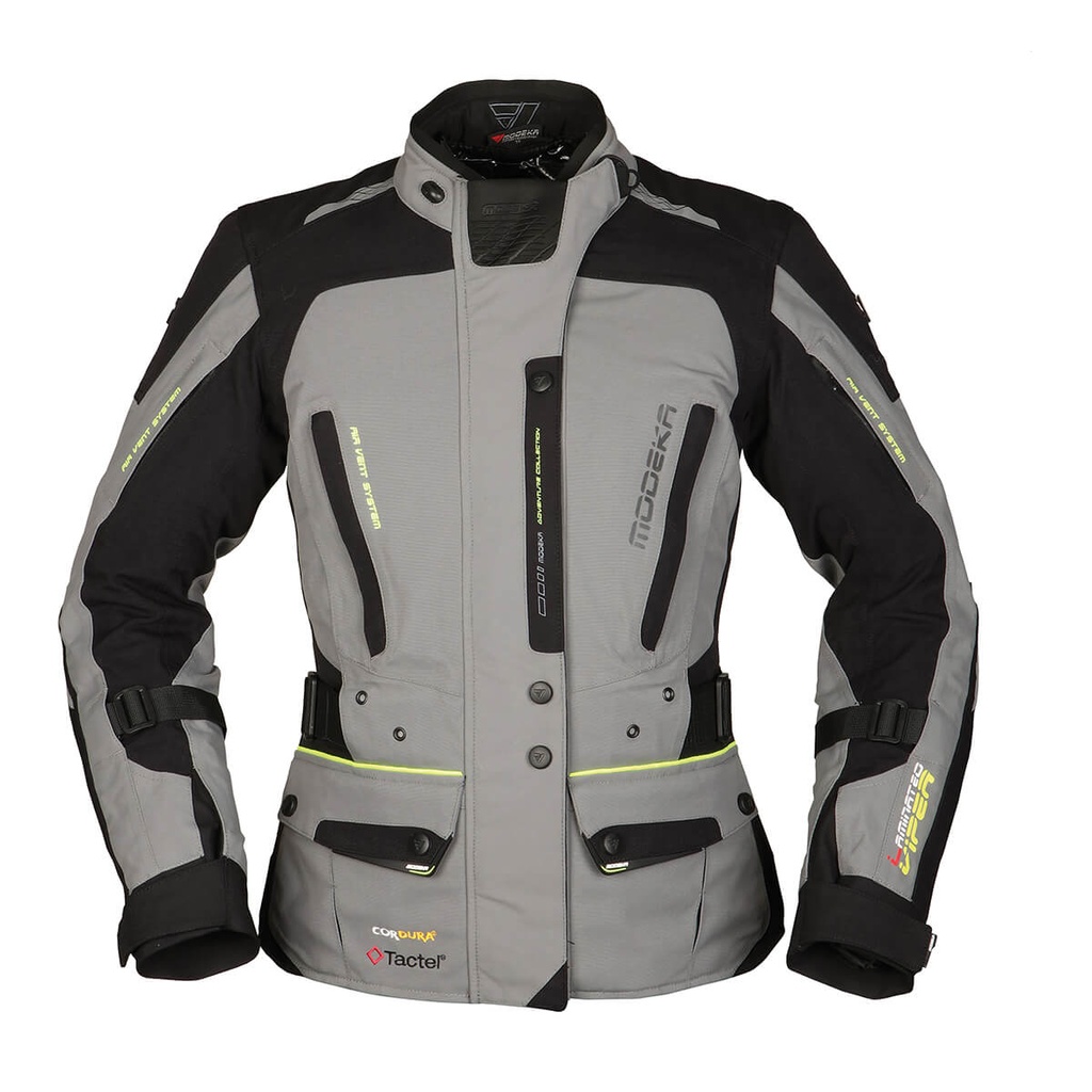 [084571 393 40] Modeka Chaqueta Viper LT Lady Gris/Negro (40)